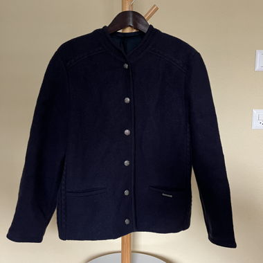 Cappotto corto in lana