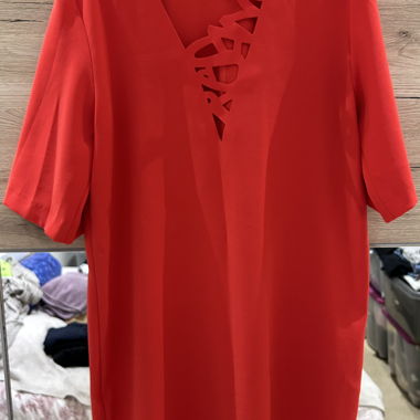 Abito CopCopine rosso taglia 42