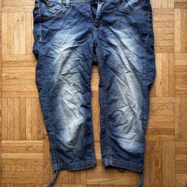 Jeans Street One 3/4 con nastro