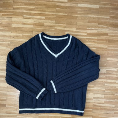 Navy blue sweater 