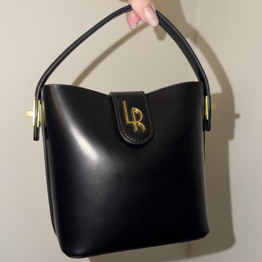 Black handbag