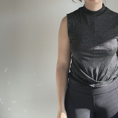 Glitzer Top