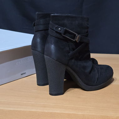 Estrada Ankle Boots with Strap Details - 35 -