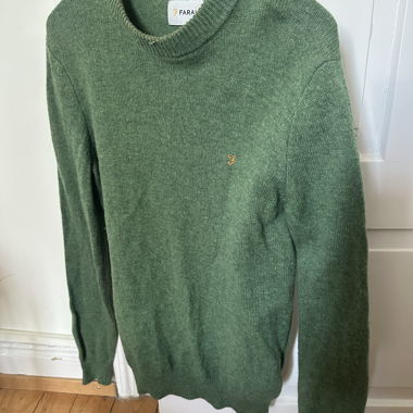 Maglione in maglia FARAH verde
