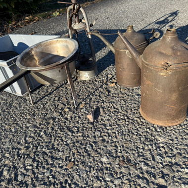 Alte Gartenwerkzeuge