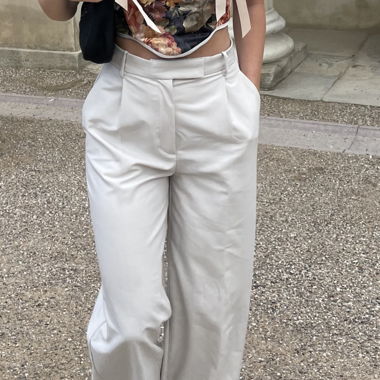 Zara cream pants