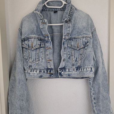 Giacca di jeans corta