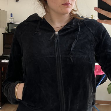 cropped zipper