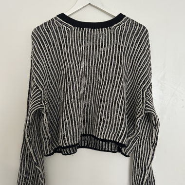 gestreifter Pullover