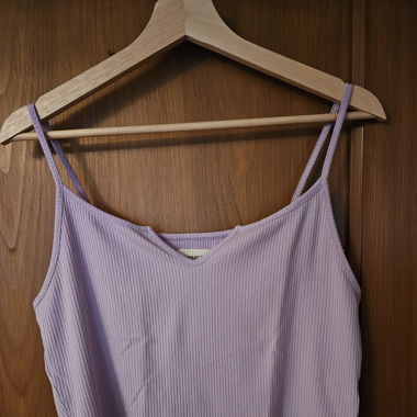 Crop Top Flieder