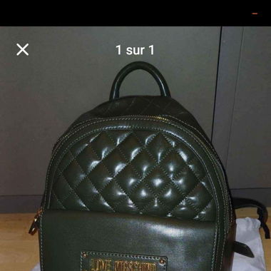 Sac à dos Moschino kaki