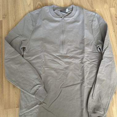 Grazierter Hoodie mit Reissverschluss grau SOOS