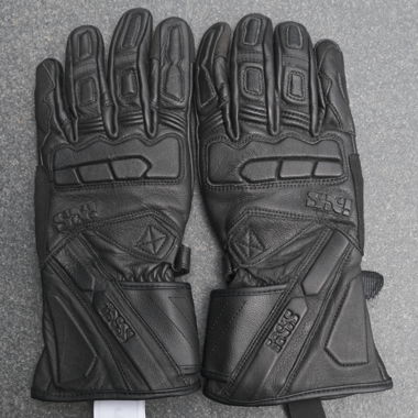 Motorradhandschuhe schwarz