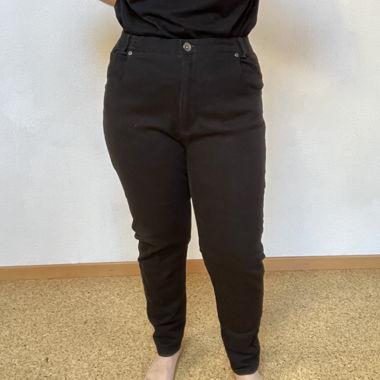 Pantaloni neri Ellen Amber, taglia 44