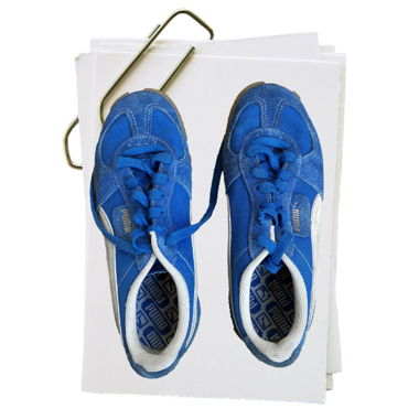 Chaussures Puma bleues