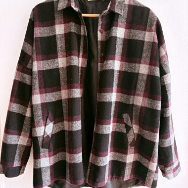 Ellison Checkered Flannel Shirt L