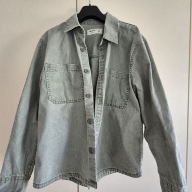 Chemise en jean Hollister tendance (oversize)