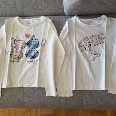 T-shirts manches longues Stitch 