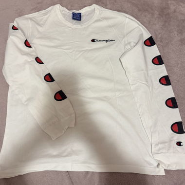 Maglia a maniche lunghe Champion bianca Taglia M