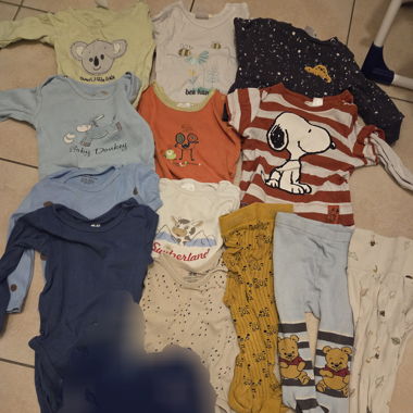 Bundle of 13 clothes 68 cm