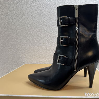 Michael Kors High Heels Stiefeletten Schwarz Gr.38