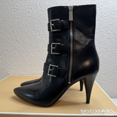 Michael Kors High Heels Stiefeletten Schwarz Gr.38