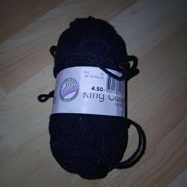 Black Cotton Yarn