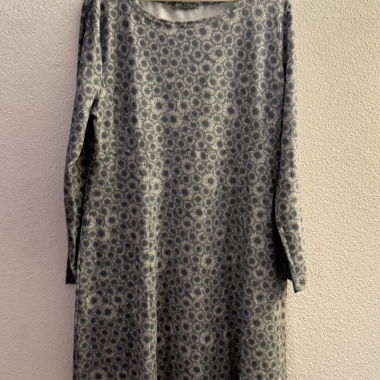Vestito CON_STANT grigio a fantasia taglia 46