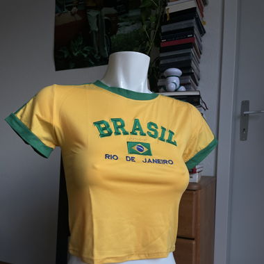 Brazil y2k crop top