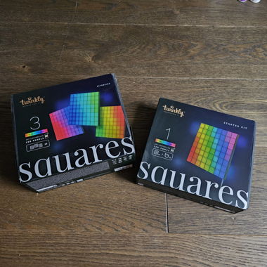 Twinkly Squares - Pannelli LED 4 pezzi