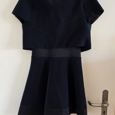 Abito Maje blu navy e nero