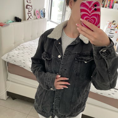Oversize denim jacket