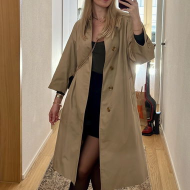 Vintage Burberry Coat 