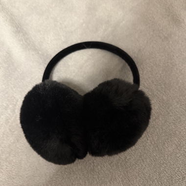 Black Ear Warmers