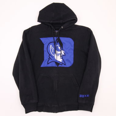 Vintage Blue Devils Duke Action Fleece Zip Hoodie