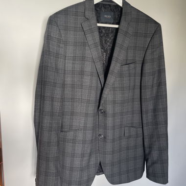 Blazer grigio a quadri - Digel