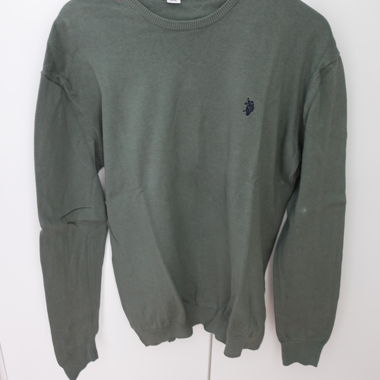 U.S. Polo Assn. Herrenpullover grün XXL