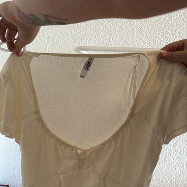Bauchfreie Bluse 
