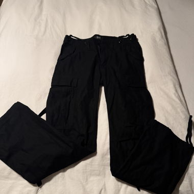 Black Cargo Pants