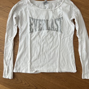 White Everlast - Maglia a maniche lunghe