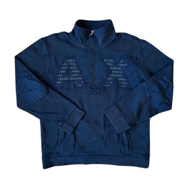Maglione Armani Exchange con mezza zip
