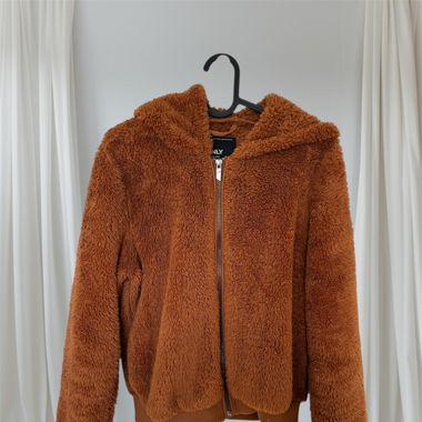 Teddy Jacket with Hood - S