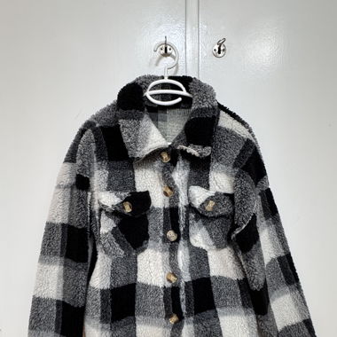 Karrierte Jacke