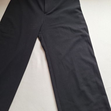 Black Fabric Pants