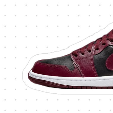 Jordan bordeaux 