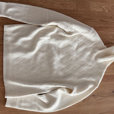 Maglione dolcevita MNG crema