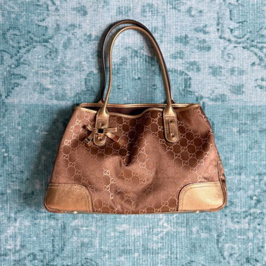 Borsa tote Gucci in canvas Princy