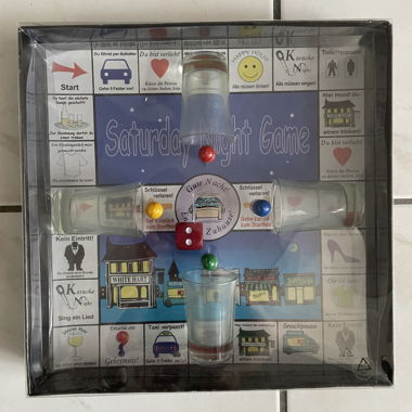 Saturday Night Game / Jeu d'alcool amusant