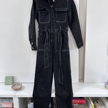 Topshop Denim Jumpsuit