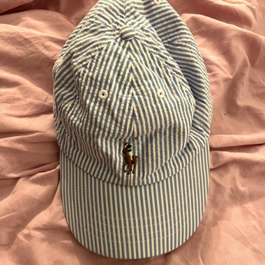 Cappellino a righe Polo Ralph Lauren